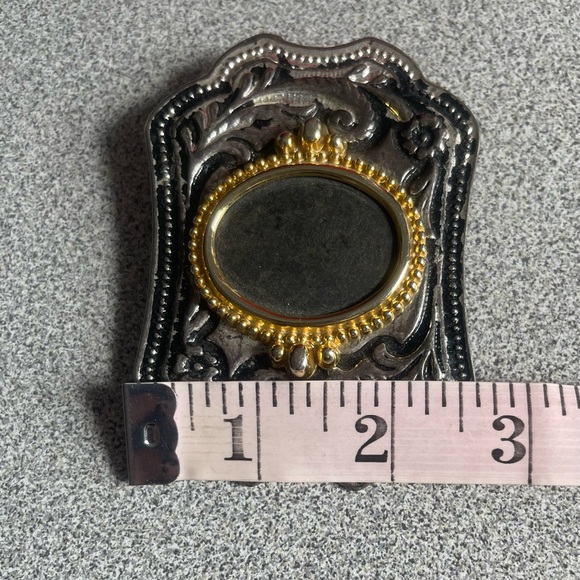 Antique Style Western Cameo Belt Buckle - Picture 4 of 4